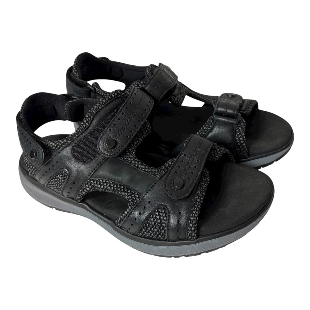 SAS maverick Sport Sandals Men’s Size 9.5 M Black adjustable strap - Picture 6 of 8